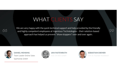 Another satisfied client – check!