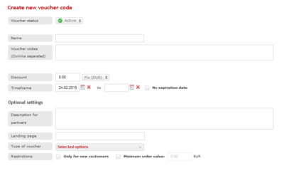 Managing Vouchers with Ingenious Enterprise