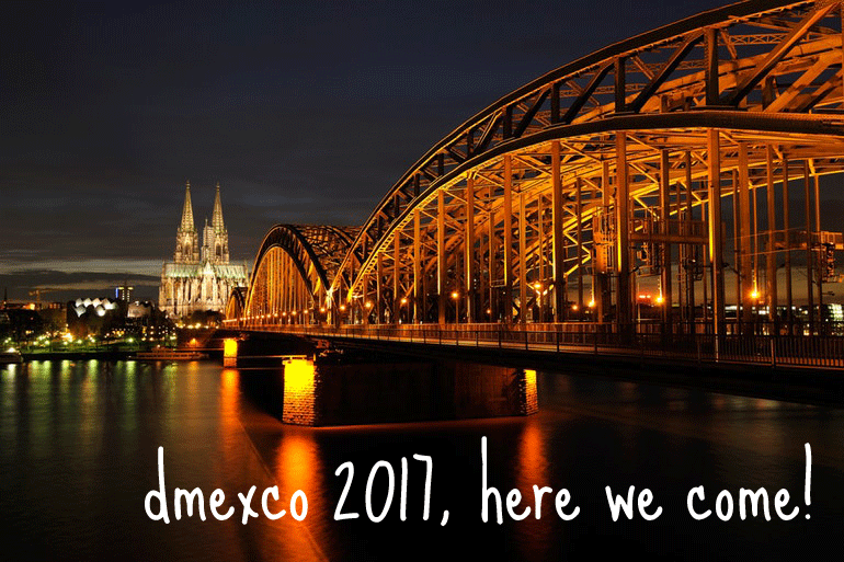 Dmexco 2017 – we will be there!