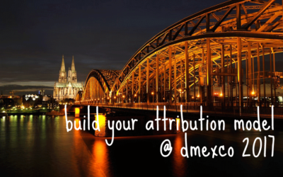 dmexco 2017: Free “Build Your Attribution Model” Sessions