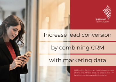 Increase lead conversion by combining CRM with marketing data