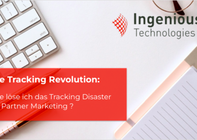 Ebook Die Tracking Revolution:  Wie löse ich das Tracking Disaster im Partner Marketing ?